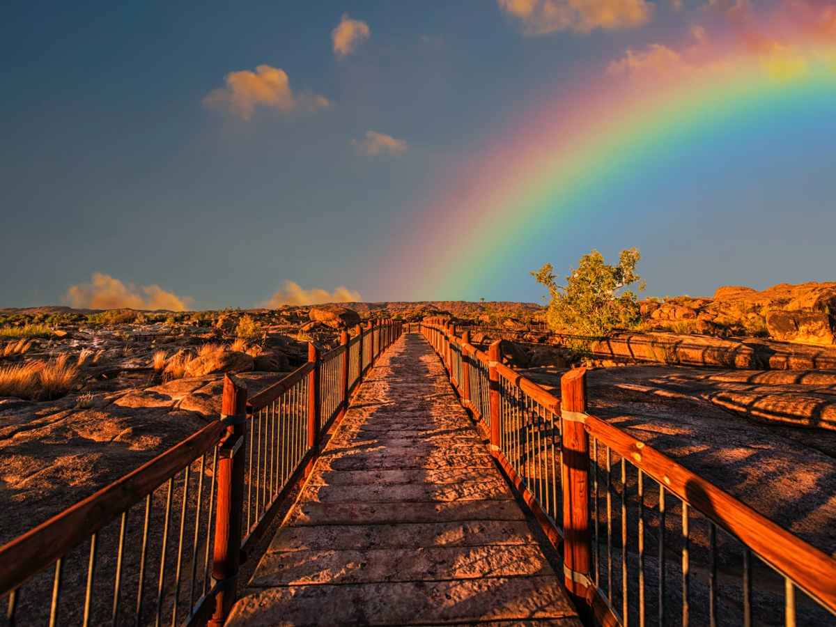 Somewhere, over that rainbow